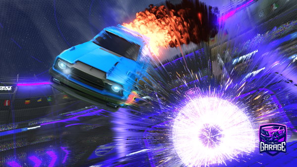 A Rocket League car design from Monsieur-HaRdCoR