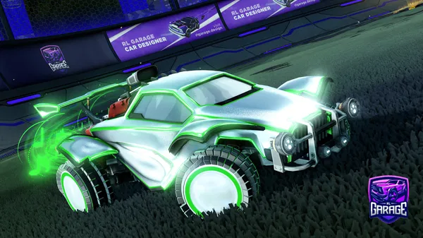 A Rocket League car design from stova