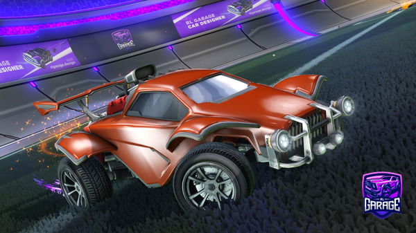 A Rocket League car design from OCTANE7405