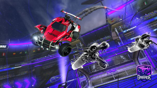 A Rocket League car design from MH733_ee