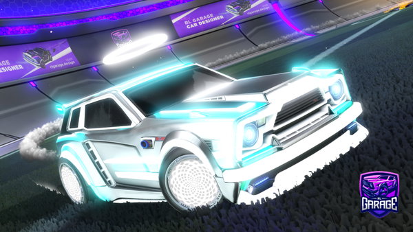 A Rocket League car design from Gxlacticc