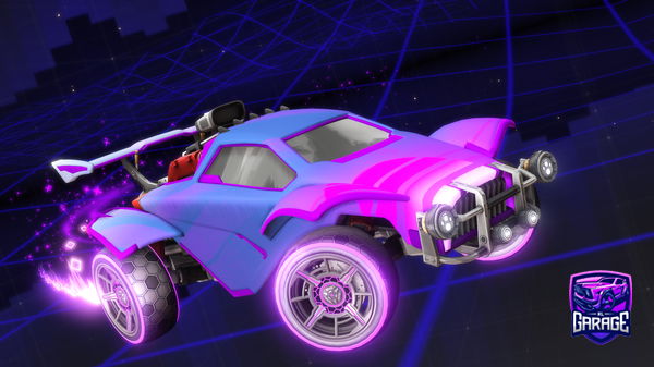 A Rocket League car design from HarbingerGXT