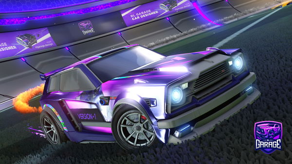 A Rocket League car design from sellingcookies3