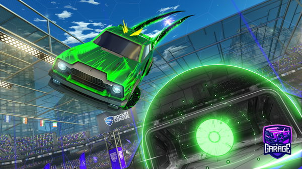 A Rocket League car design from Greenedog1171