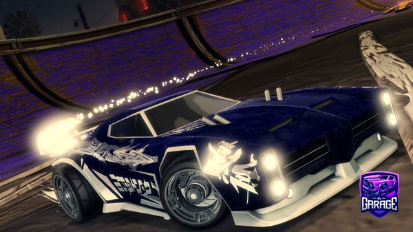 A Rocket League car design from olated