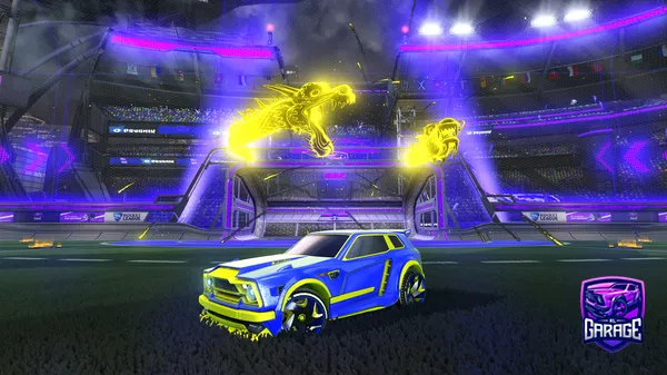 A Rocket League car design from MrTeaRl