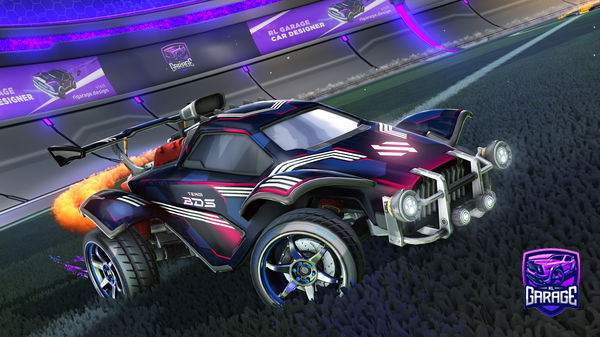 A Rocket League car design from Stybar