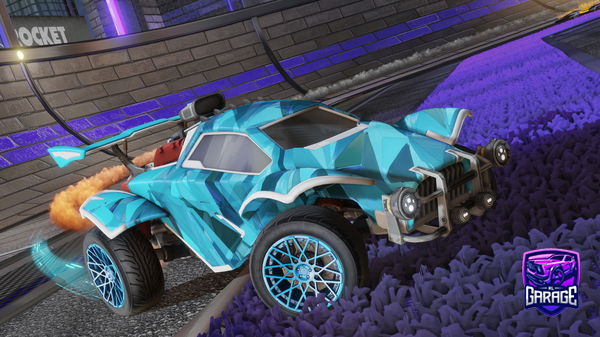 A Rocket League car design from Nitrox17