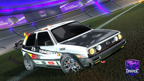 A Rocket League car design from noppi