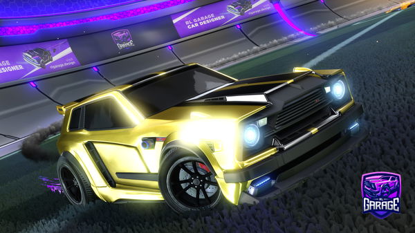 A Rocket League car design from CarlosBrescianiXboX