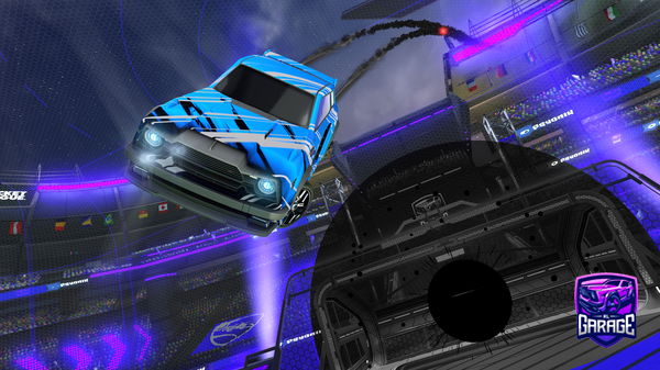 A Rocket League car design from taxigris