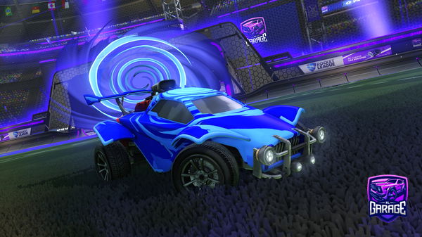 A Rocket League car design from Ptasio_yt