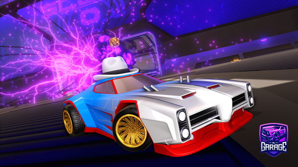 A Rocket League car design from sc194