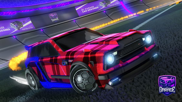 A Rocket League car design from Sn0wSt0rmRL