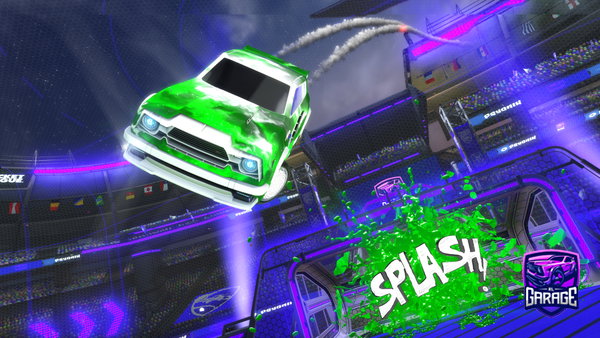 A Rocket League car design from gyeretrade