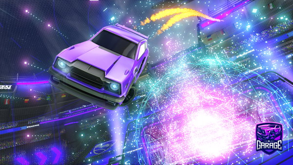 A Rocket League car design from wtxlautsw