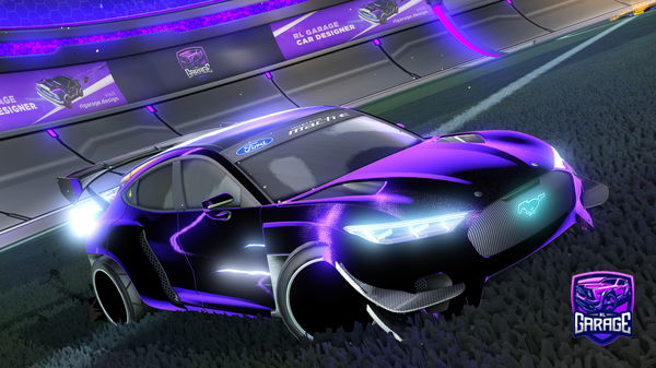 A Rocket League car design from OzkarS100