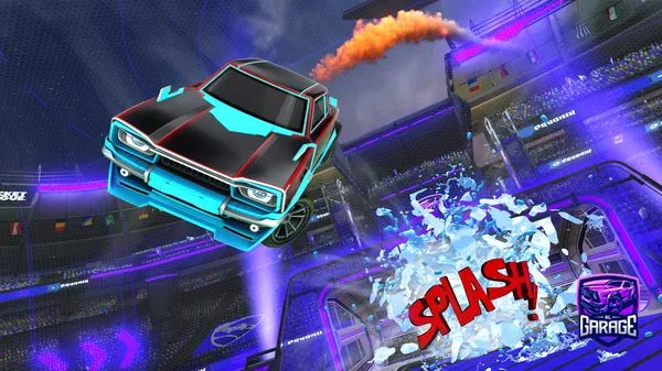 A Rocket League car design from VLADIO