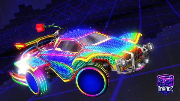 A Rocket League car design from X_ii007