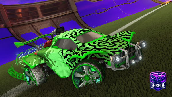 A Rocket League car design from nassrwala
