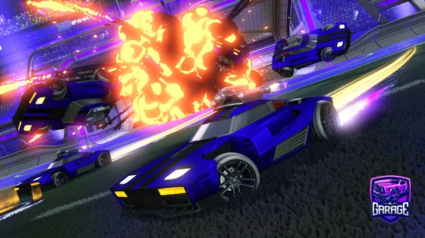 A Rocket League car design from Nusli