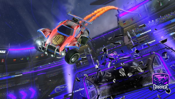 A Rocket League car design from ILikeBagels