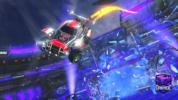 A Rocket League car design from hyperRLL