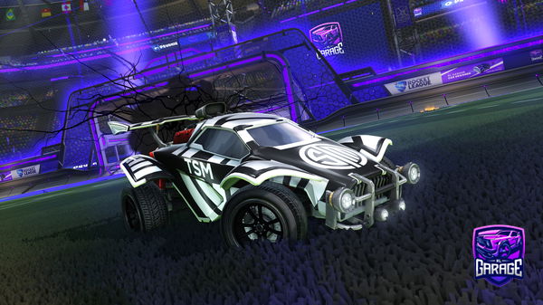 A Rocket League car design from PwrRJSB