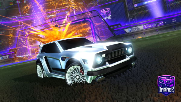 A Rocket League car design from AngryOldMan