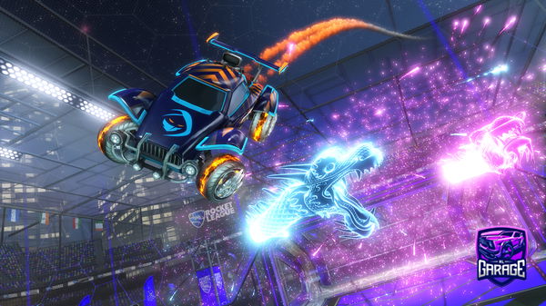 A Rocket League car design from CastDream