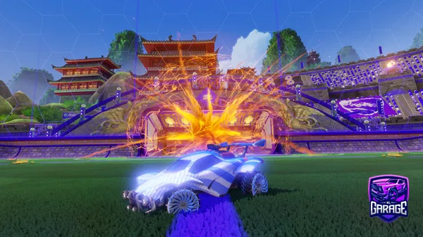 A Rocket League car design from Castrenza