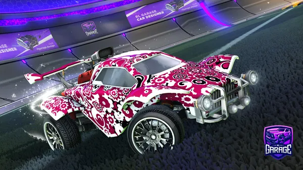 A Rocket League car design from GoBlitzy