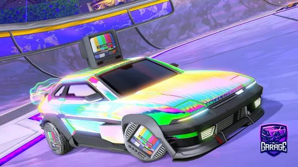 A Rocket League car design from Raiyu