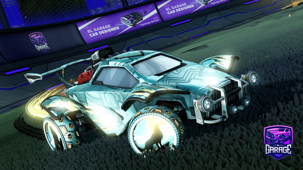 A Rocket League car design from rocketleagueNoah