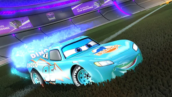 A Rocket League car design from DJf
