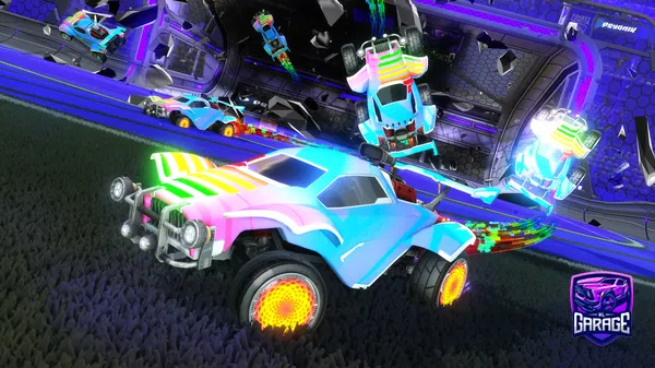 A Rocket League car design from Poseidon116