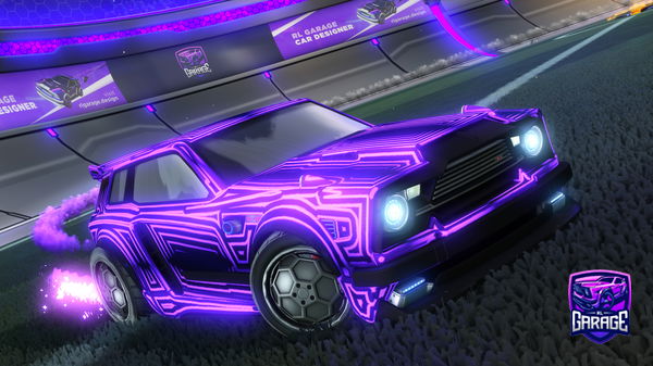 A Rocket League car design from IrishFootball42