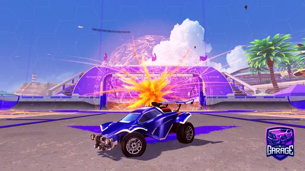 A Rocket League car design from CodedCyan