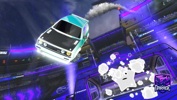 A Rocket League car design from ninjadog