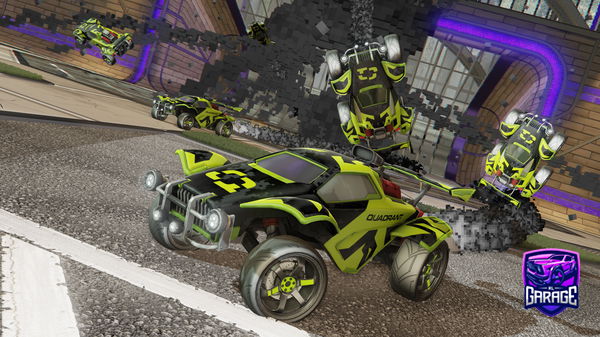 A Rocket League car design from Nitrox17