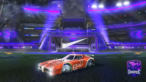 A Rocket League car design from El3ctr1c