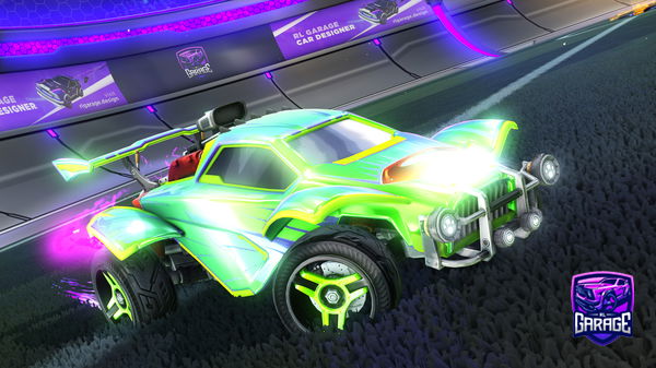 A Rocket League car design from bigbertha69420