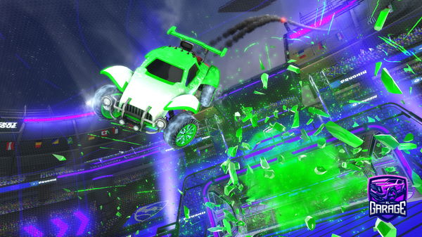 A Rocket League car design from frogfhjdihvme