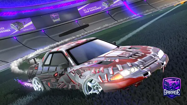 A Rocket League car design from LukeWPlaysYT