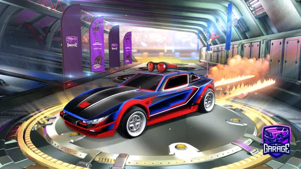 A Rocket League car design from DashColorado