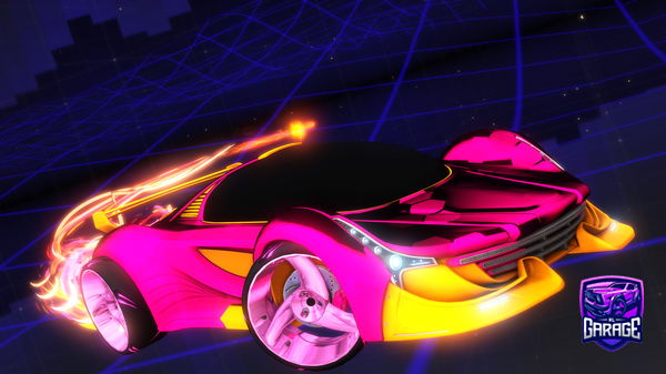 A Rocket League car design from Drifty569_