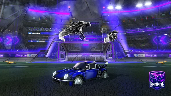 A Rocket League car design from Pixeledium