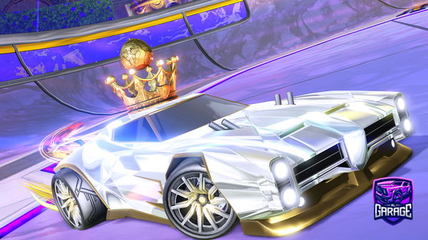 A Rocket League car design from God-Punisher007