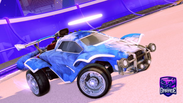 A Rocket League car design from FabianFK