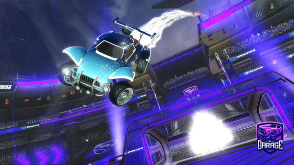 A Rocket League car design from Gabbosplesh